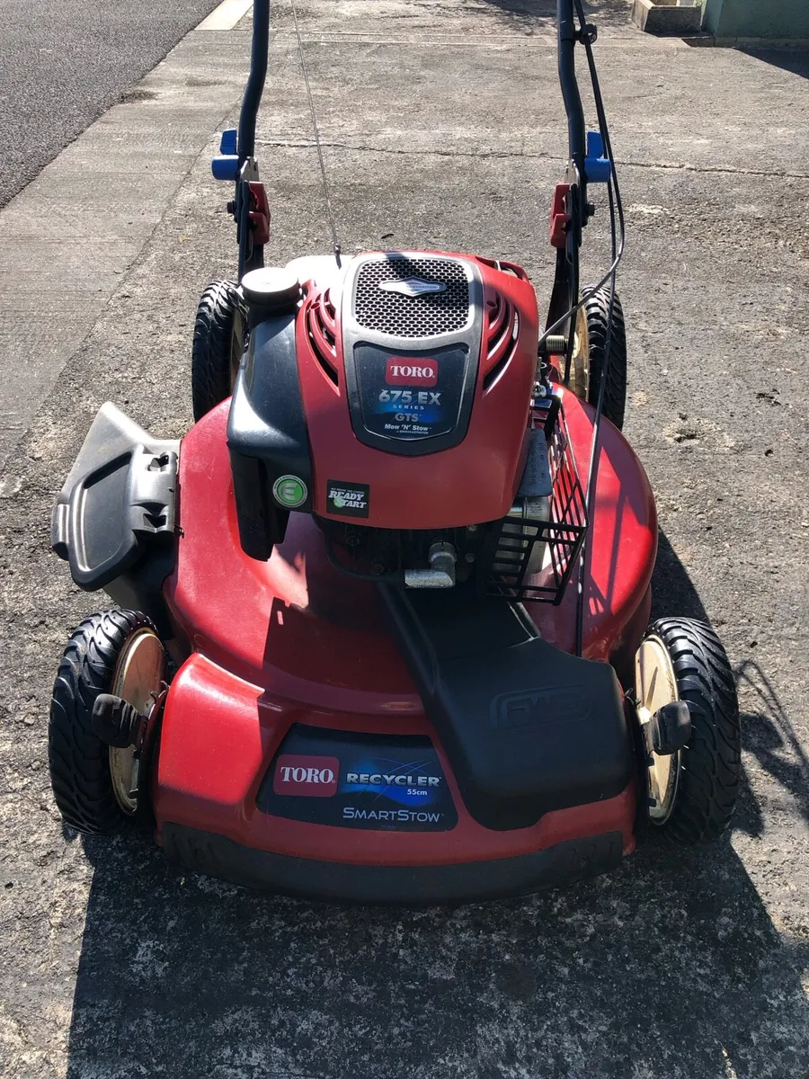 Toro Smart Stow mower - Image 1