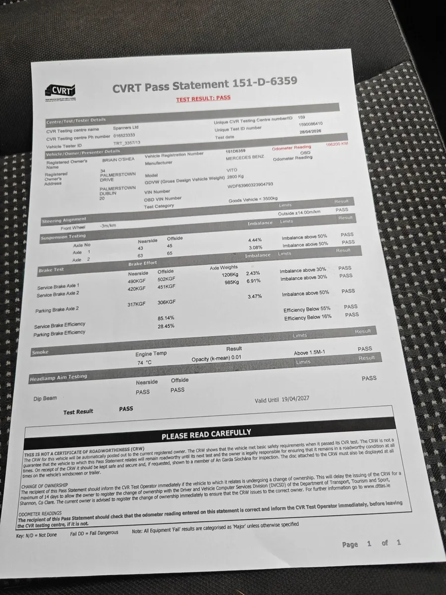 Mercedes-Benz Vito 2015 - Image 3