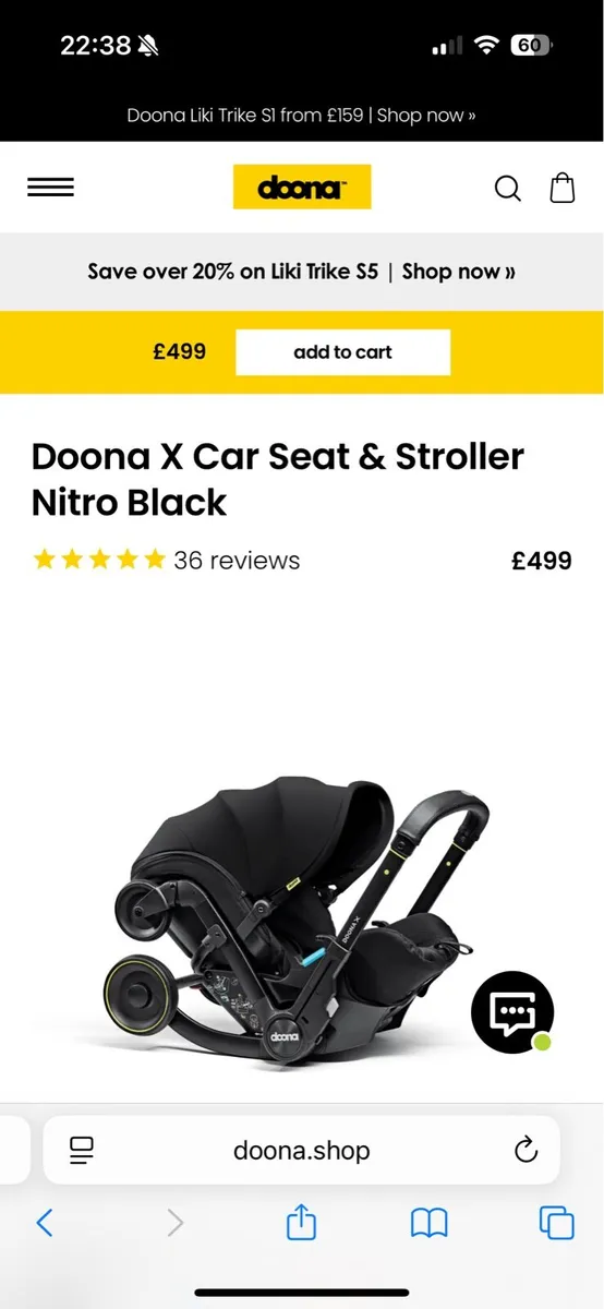 Doona X pram (Brand New) - Image 2