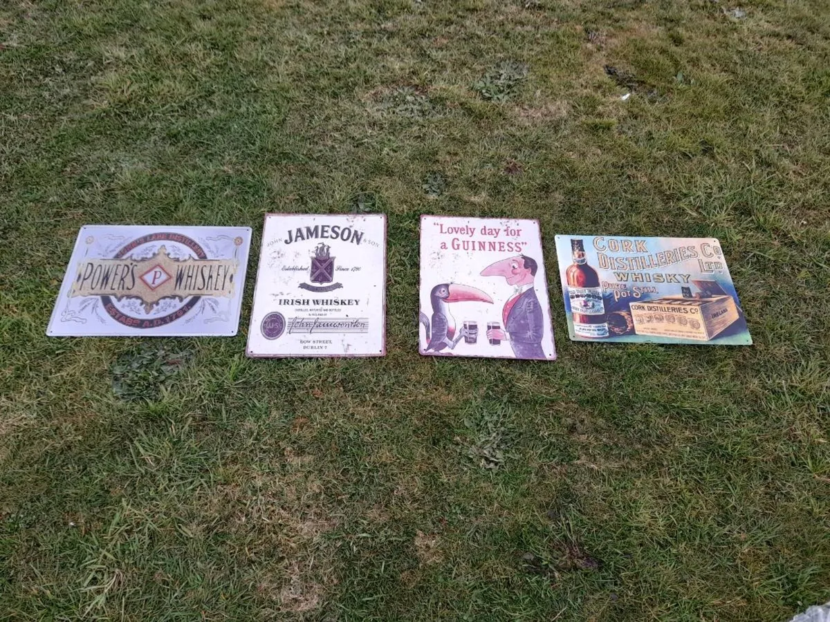 Tin Signs - Image 1