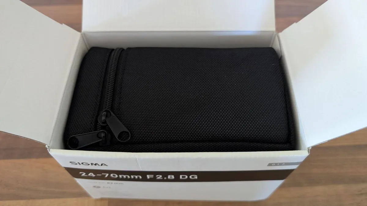 Sigma  24-70mm F2.8 DG Art lens - Image 1
