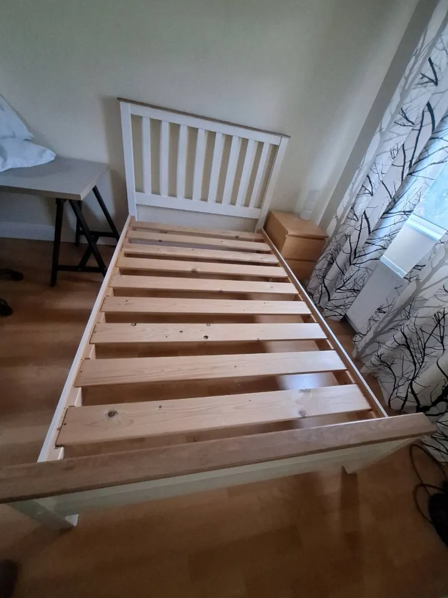 Single & Double Bed Frame Set (DELIVERY) - Image 1