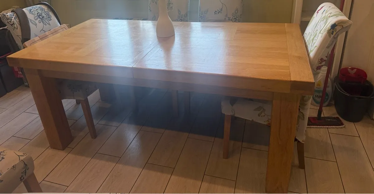 Dining oak table