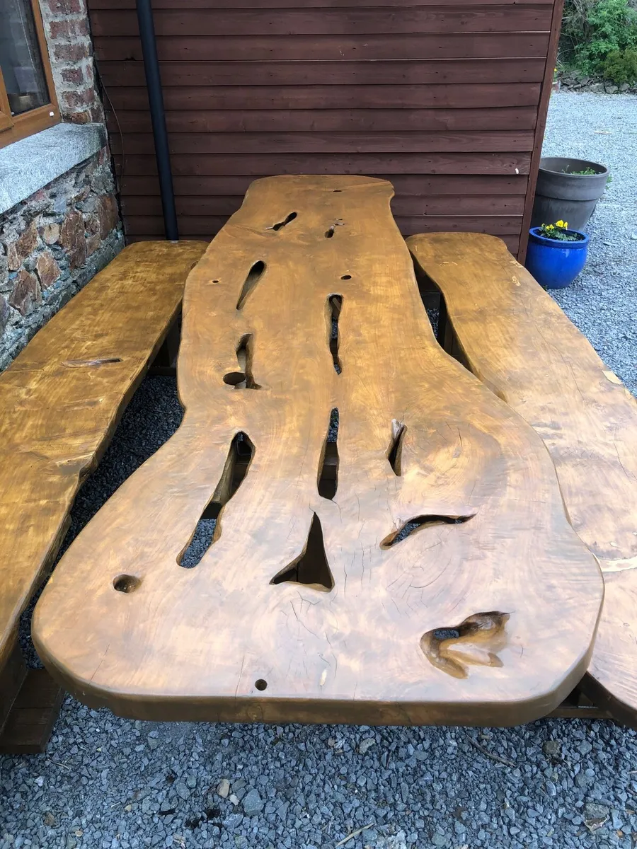 Outdoor, garden handmade furniture - Image 3