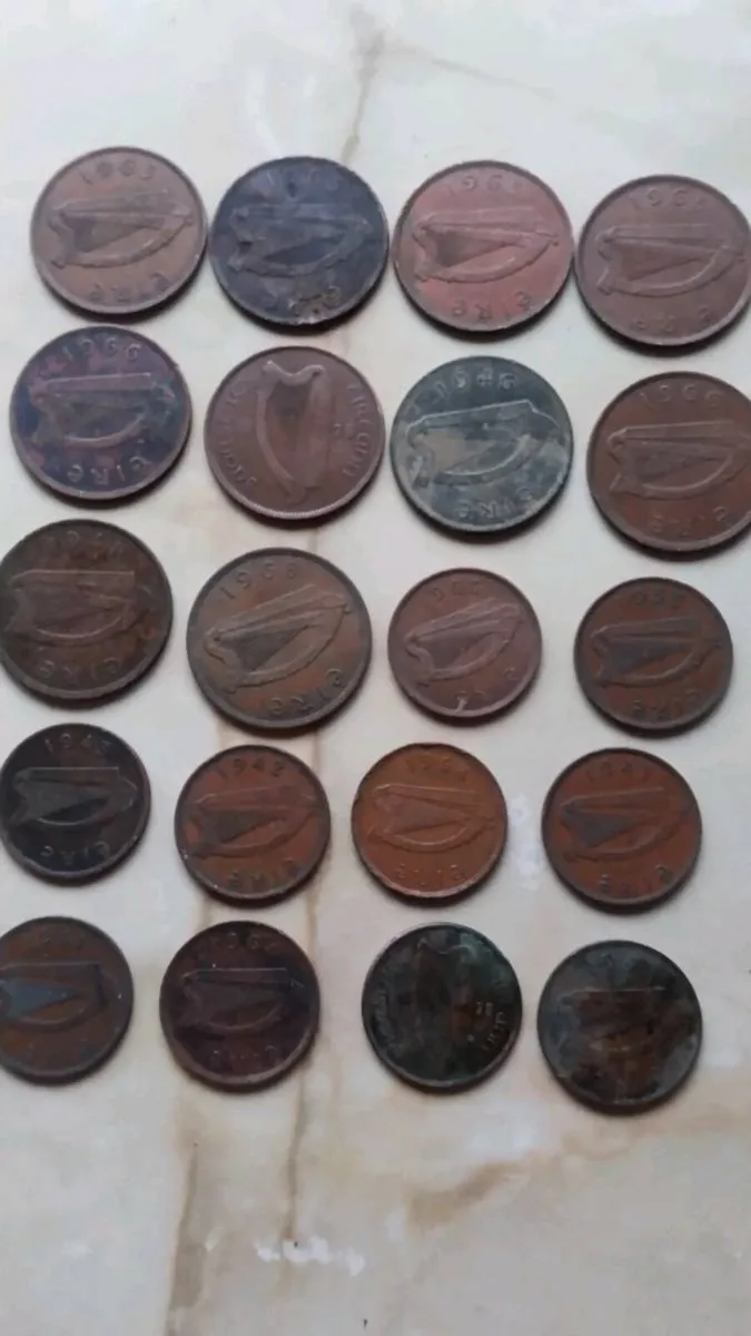 20.  20p irish coins - Image 2