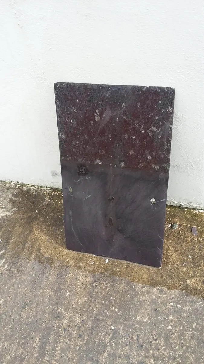 Bangor slates chimney pots floor ridge roof tiles - Image 1