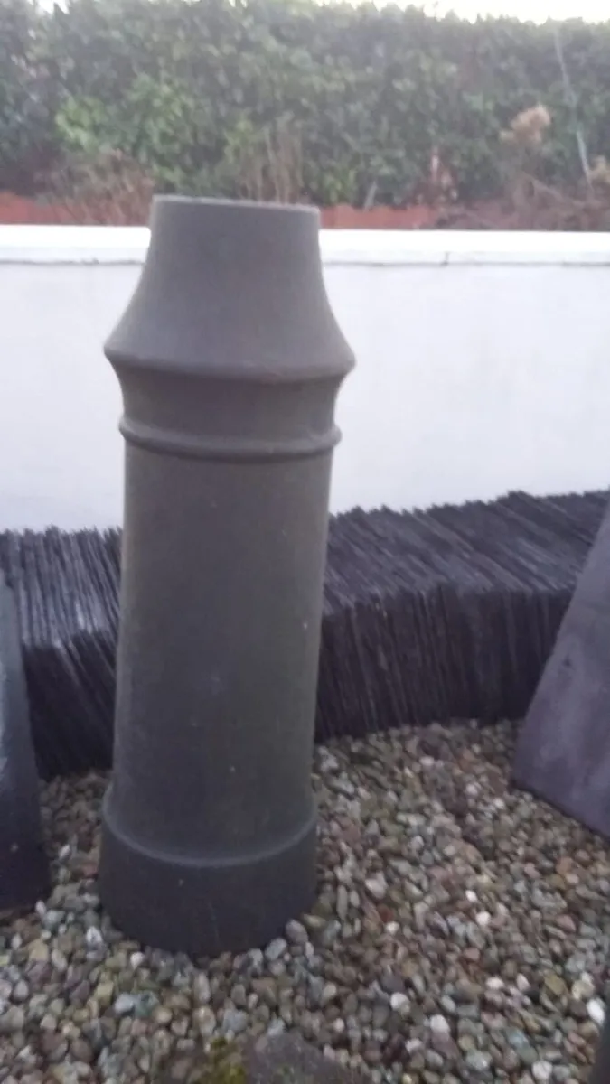Bangor slates chimney pots floor ridge roof tiles - Image 3