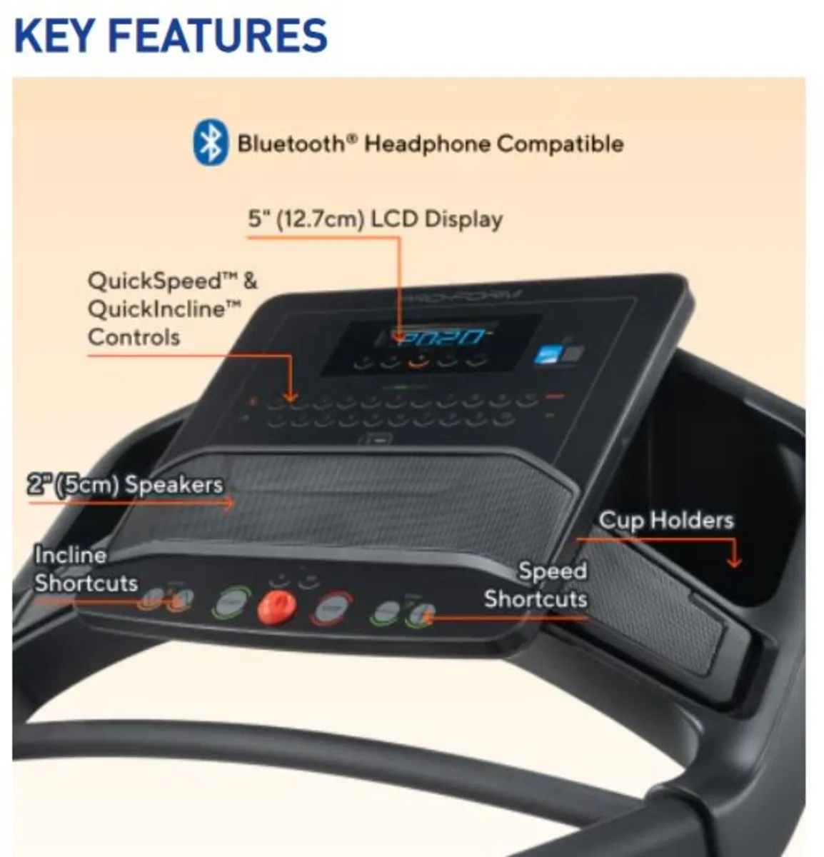 Treadmill - Proform nearly new (Dublin) - Image 2