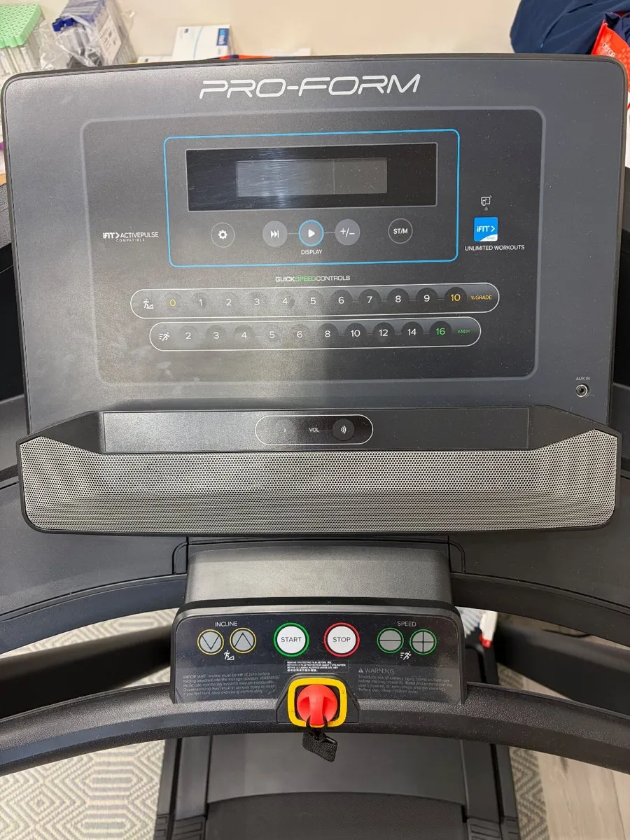 Treadmill - Proform nearly new (Dublin) - Image 4