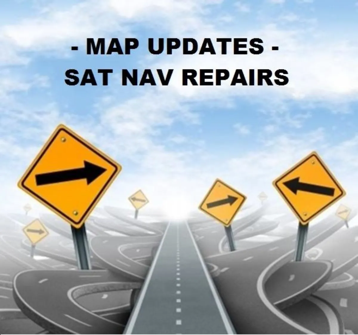 SAT NAV  MAP UPDATES  - REPAIRS  - SALES - Image 1