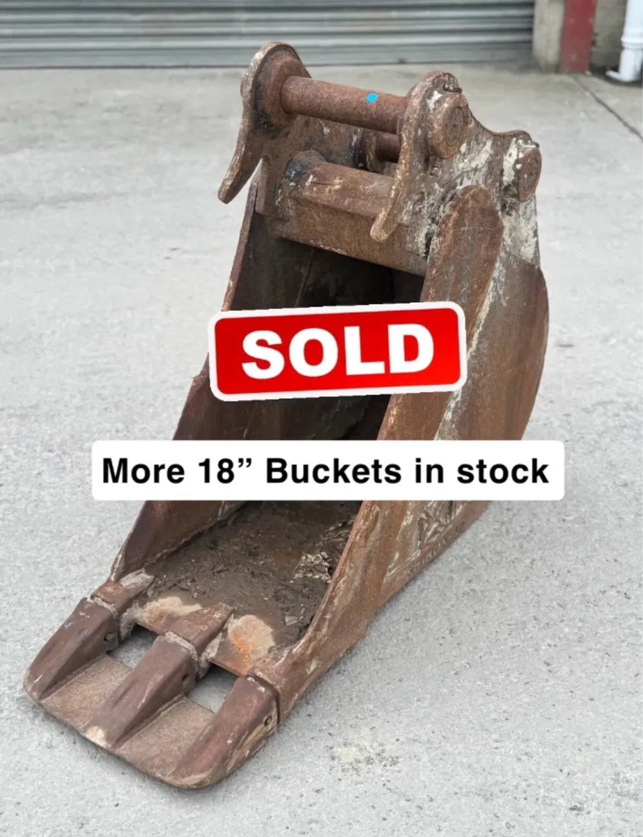 18” Rhinox Bucket 65mm Pins - Image 1