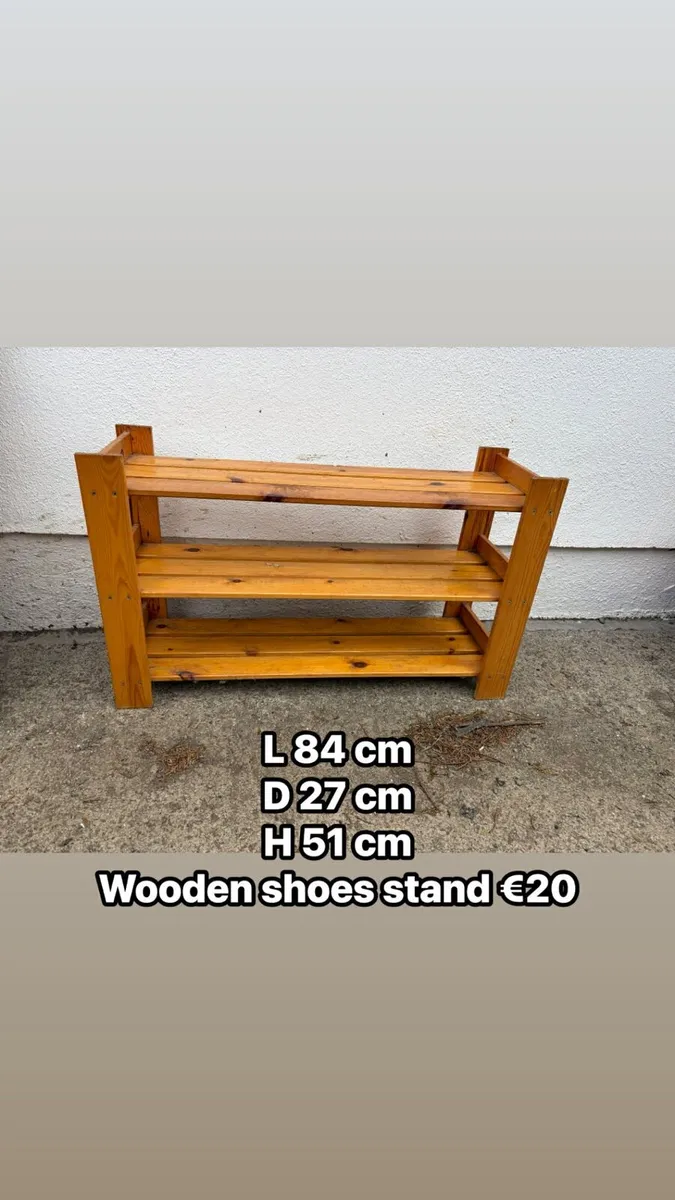 Shoes stand and mirror - Image 3