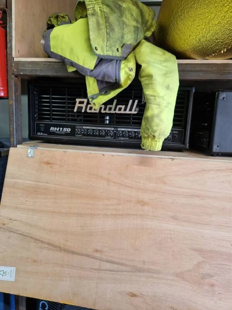 2 Randall rh150 amp heads and 2  cabs - Image 3