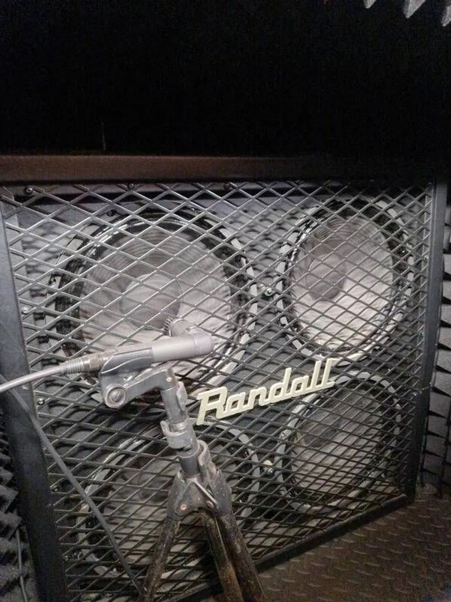 2 Randall rh150 amp heads and 2  cabs - Image 4