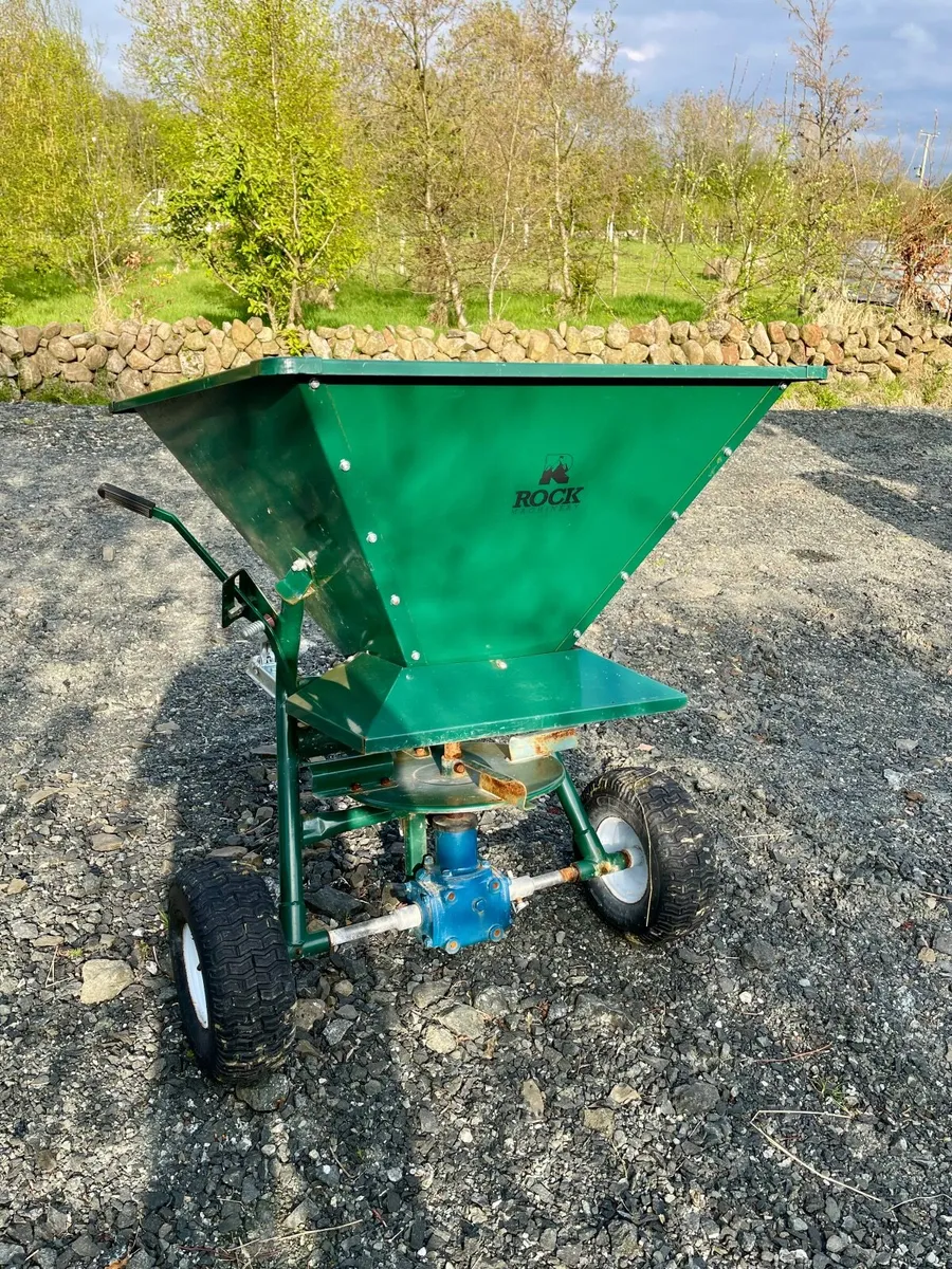 ATV Spreader Fertiliser, Lime Pellets, Seed sower - Image 1