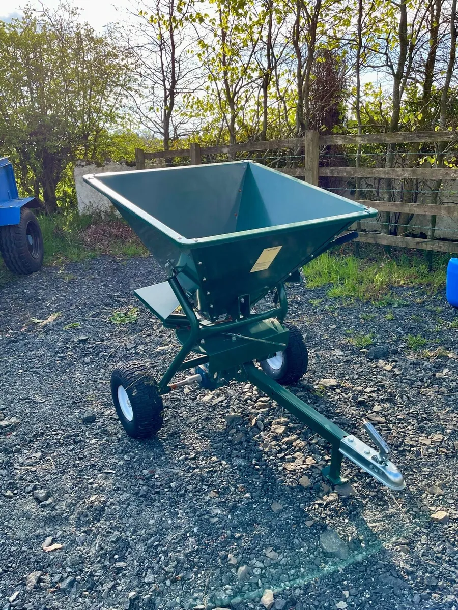 ATV Spreader Fertiliser, Lime Pellets, Seed sower - Image 2