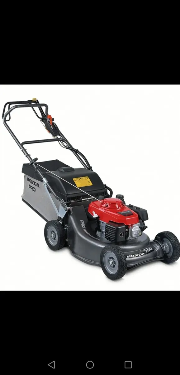 Brand New Honda HRH536 Pro Lawnmower
