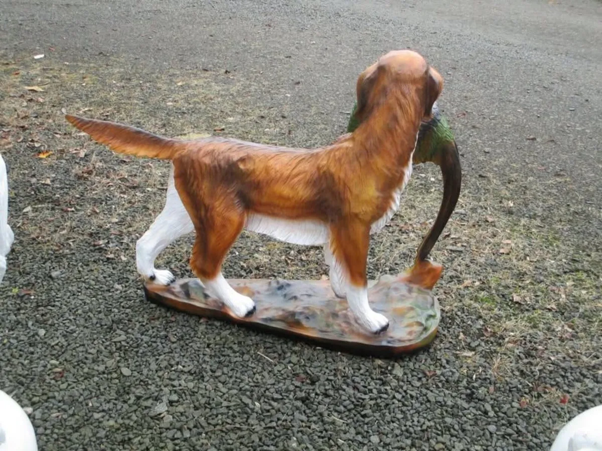 Large Hunting Setter Statue - Image 3