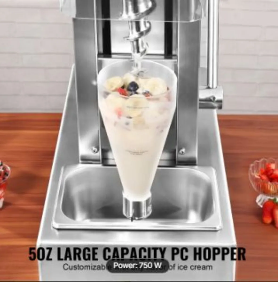 Ice Cream Blender, 750W - Image 4