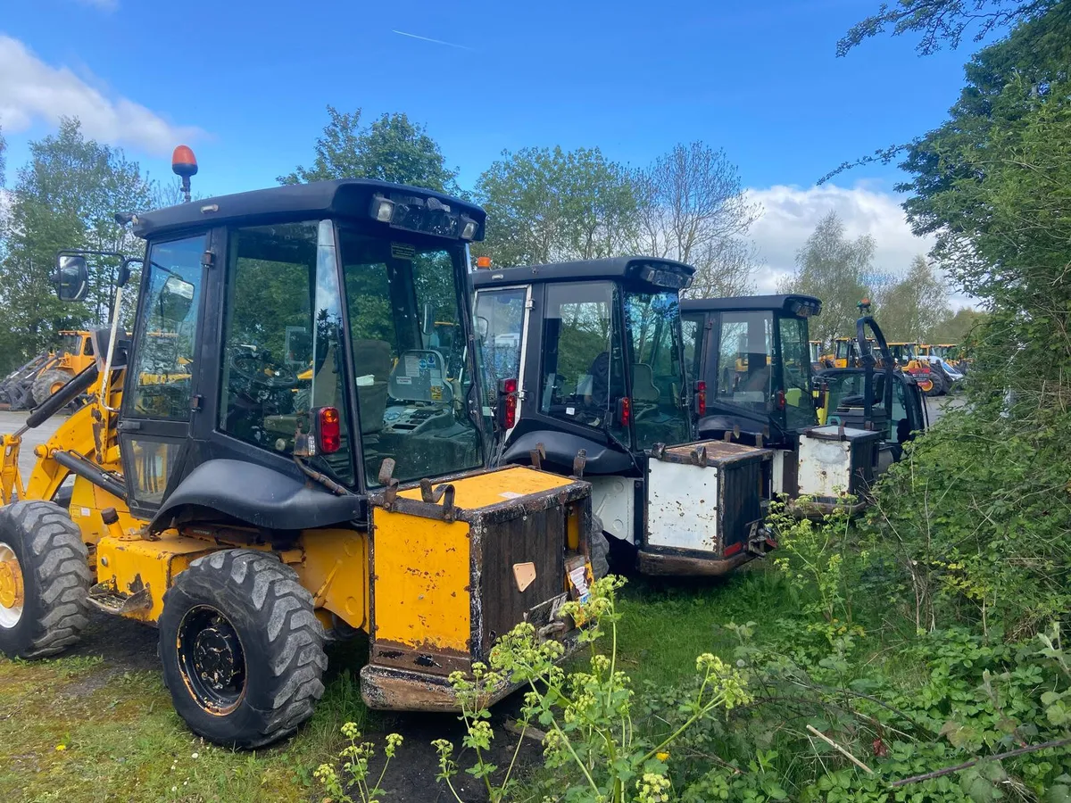 JCB 2CX Loaders  (Choice of 3) - Image 3