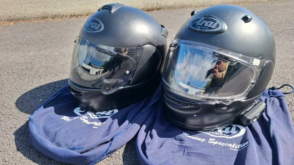Arai Helmets (x2) size L - Image 1