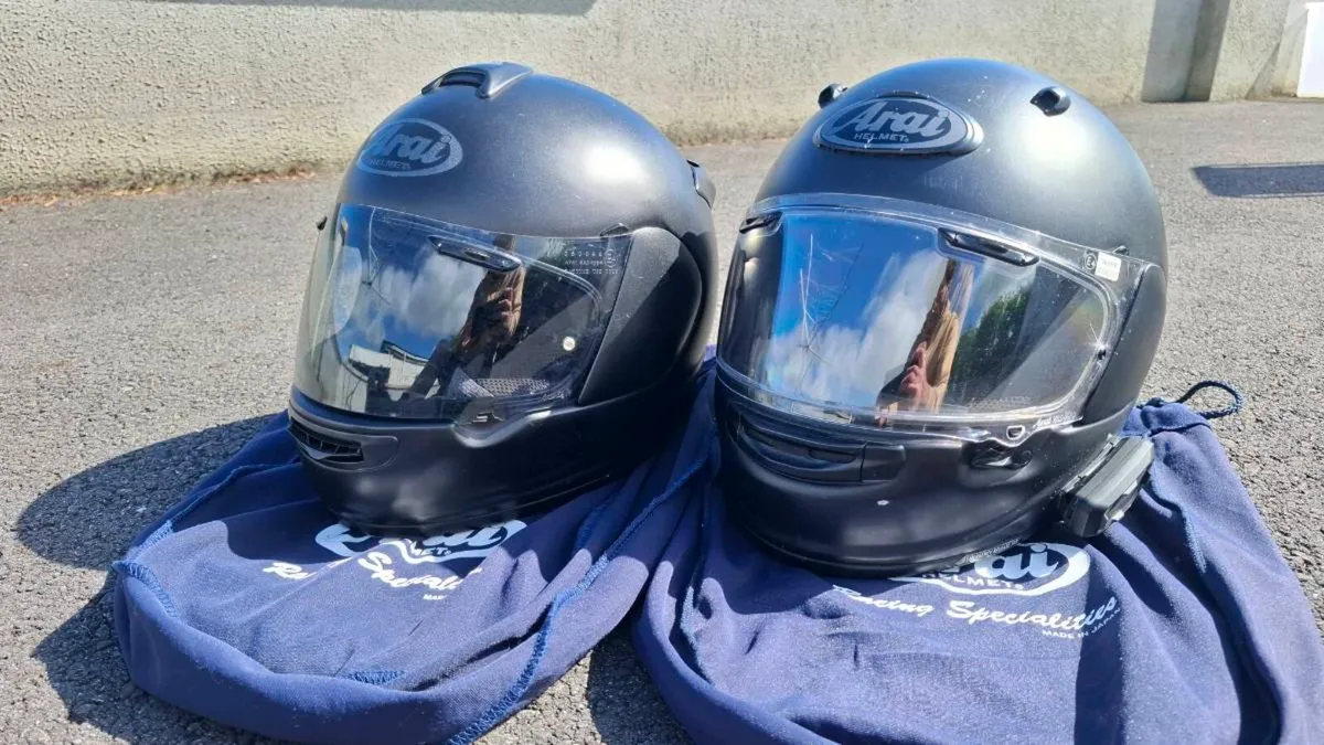 Arai Helmets (x2) size L - Image 2