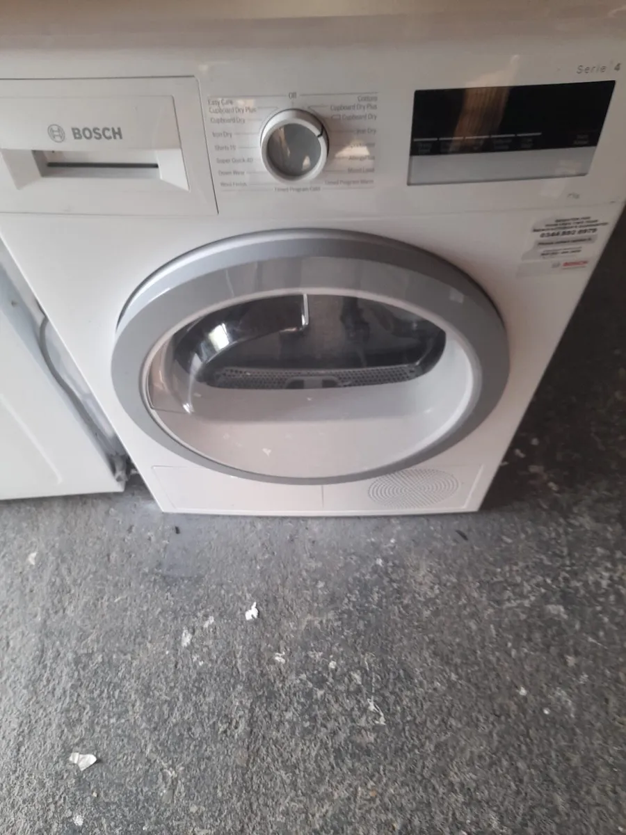 Bosch dryer