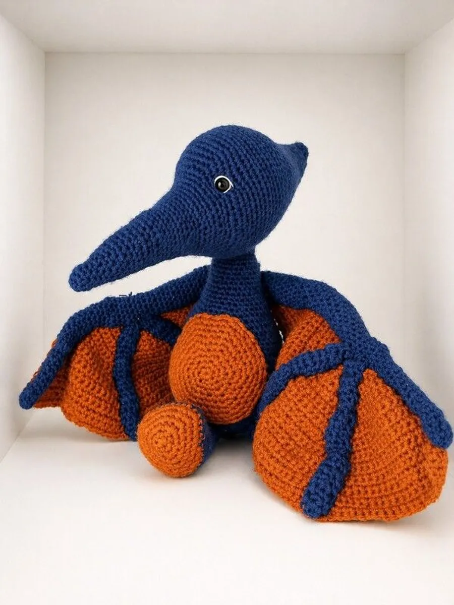 crochet soft toy Dinosaur - Image 1