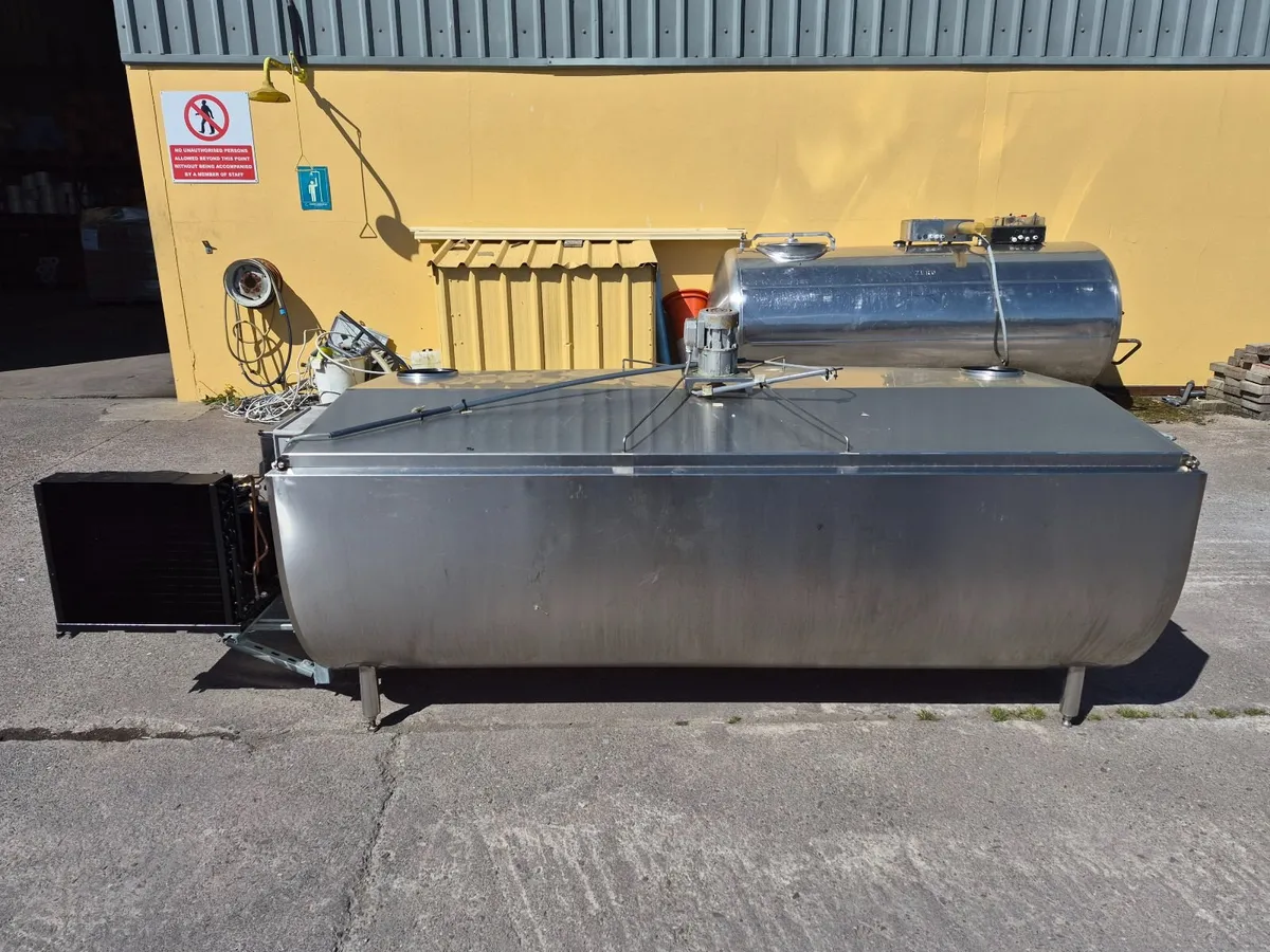 PACKO 1250LT DIRECT EXPANSION BULK MILK TANK - Image 2