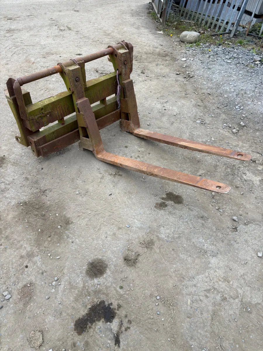 Pin and cone Pallet fork - Image 1