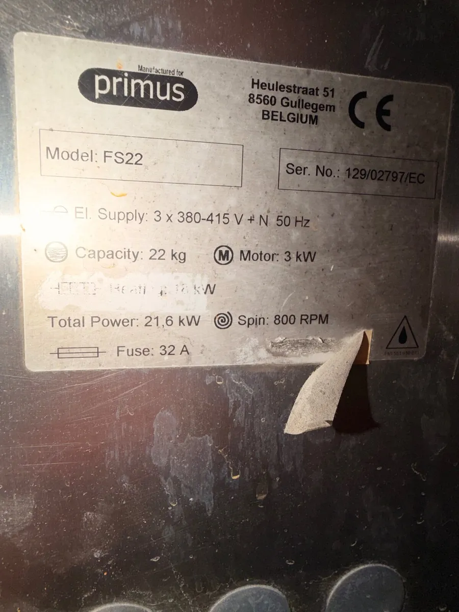 INDUSTRIAL WASH MACHINES - Price On Application - Image 4