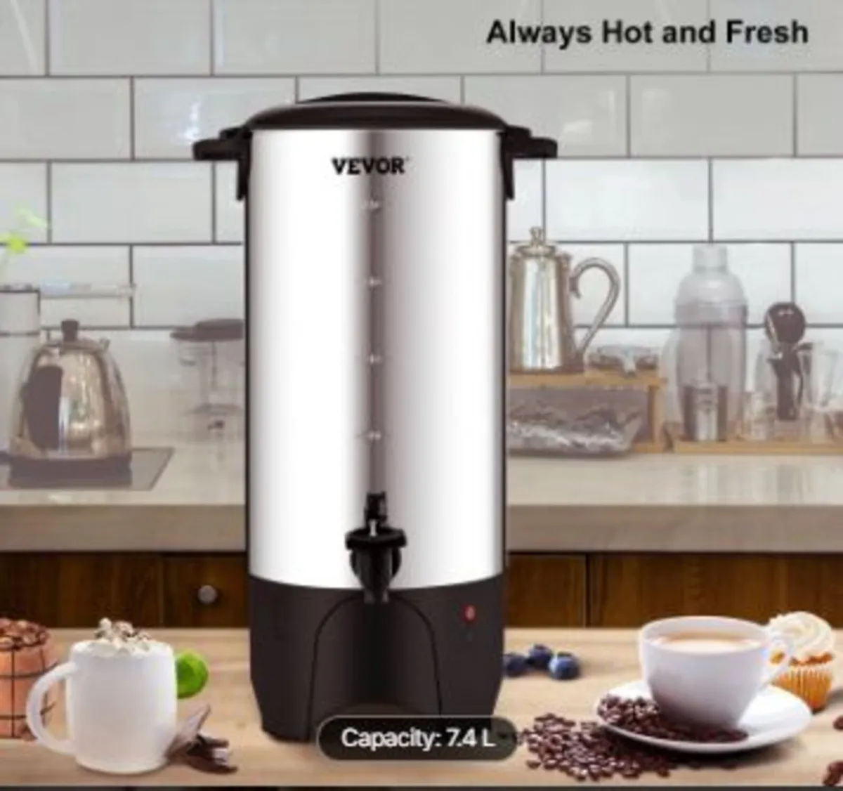 Commercial Coffee Urn, 50 Cups - Image 2