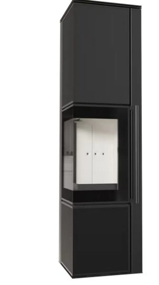 TORA/L 8 kW Wood burning steel stove - Image 4