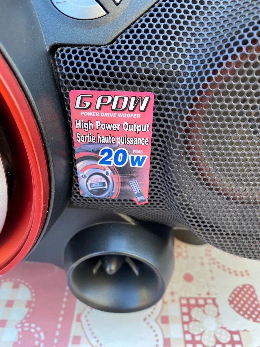 Sony Portable Stereo Model CFD-G500L - Image 4