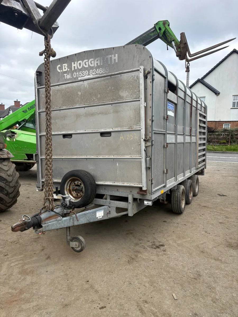 Ifor Williams 14ft dp cattle trailer - Image 1