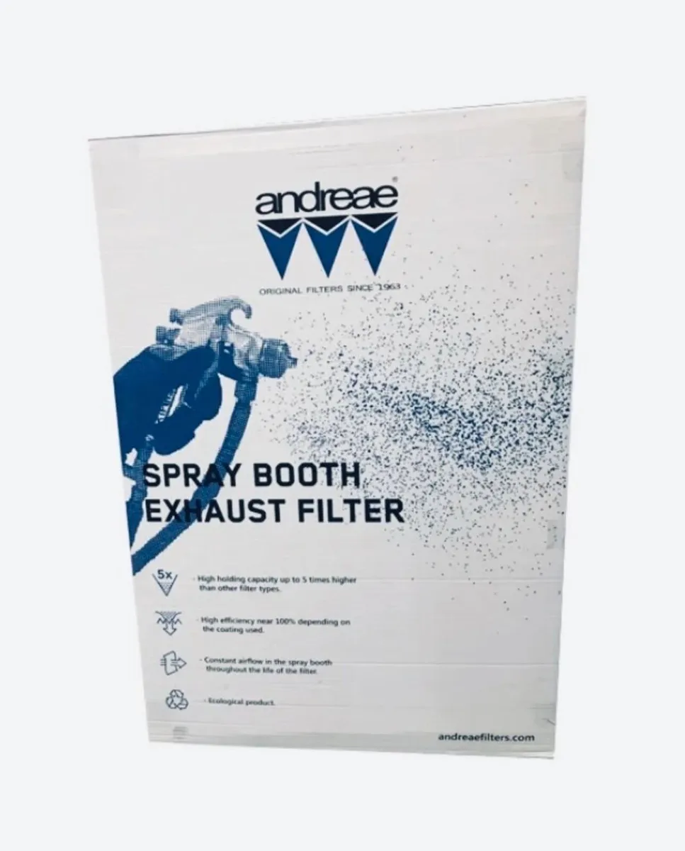 Andreae spray booth filter, high productivity, new - Image 1