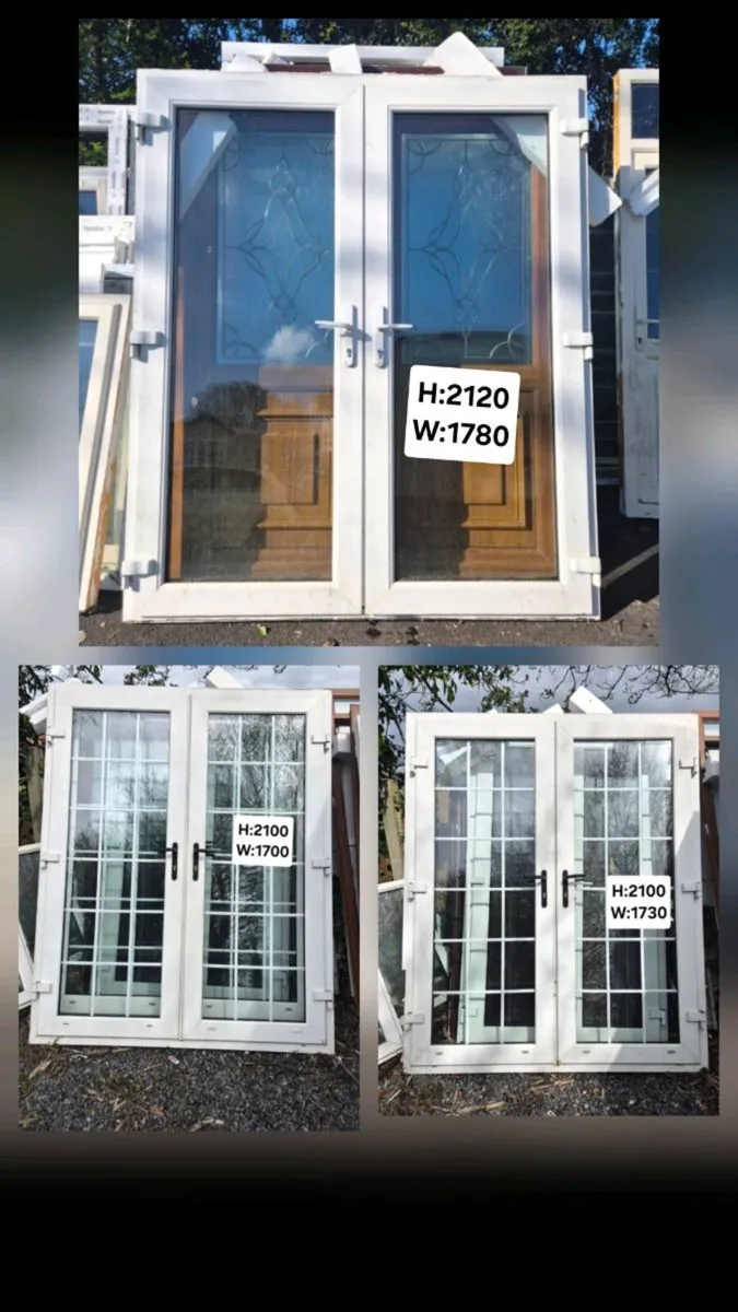 PVC FRENCH DOORS