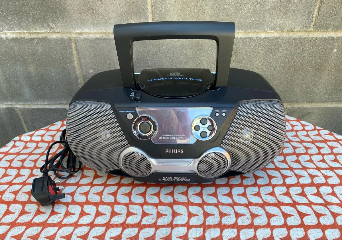 Philips Portable Stereo, Model AZ1300 - Image 1