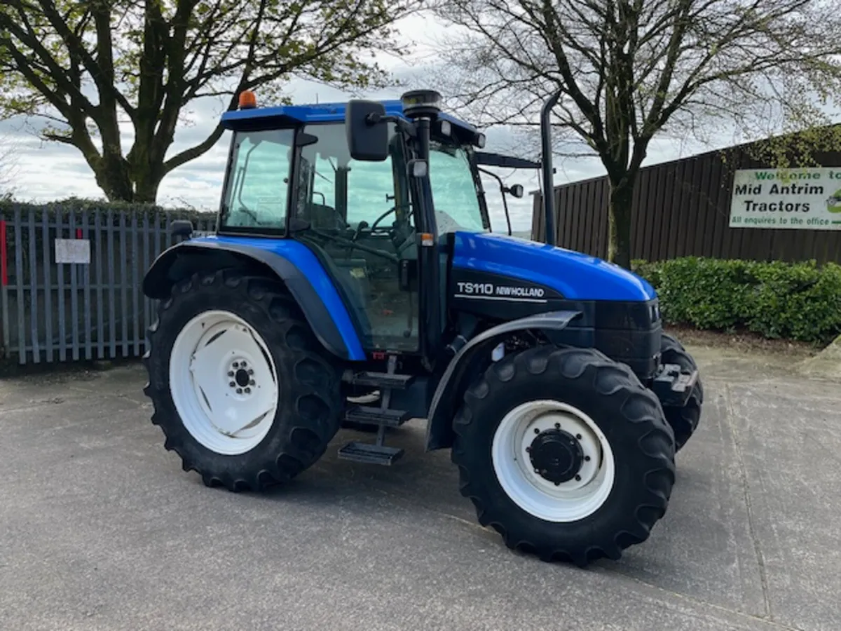2002 New Holland TS110 E/Command - Image 2