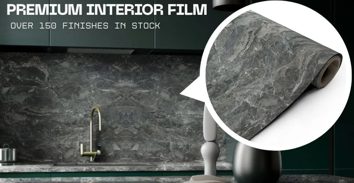 Premium Interior Vinyl Wrap - 150+ Colours - Image 1