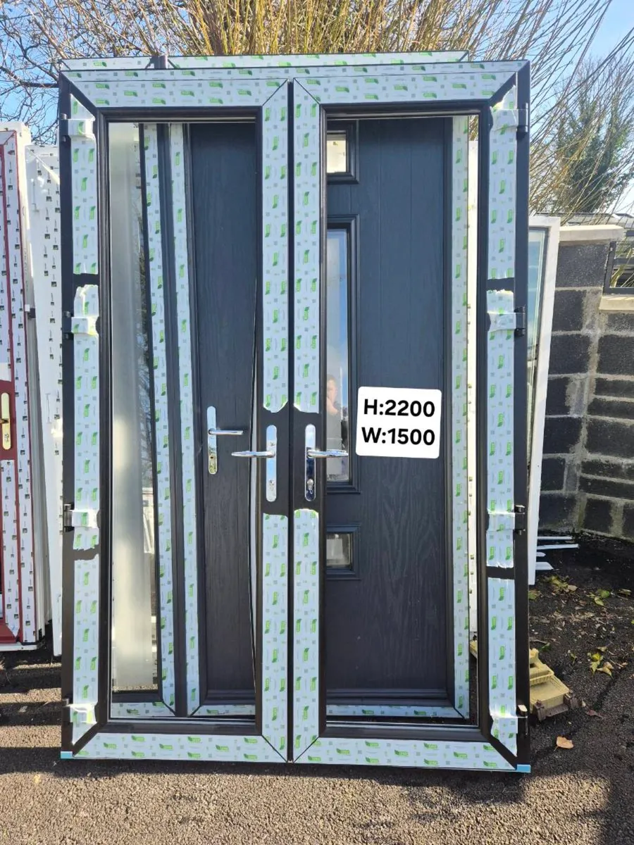 PVC PALLADIO COMPOSITE DOORS NEW - Image 2