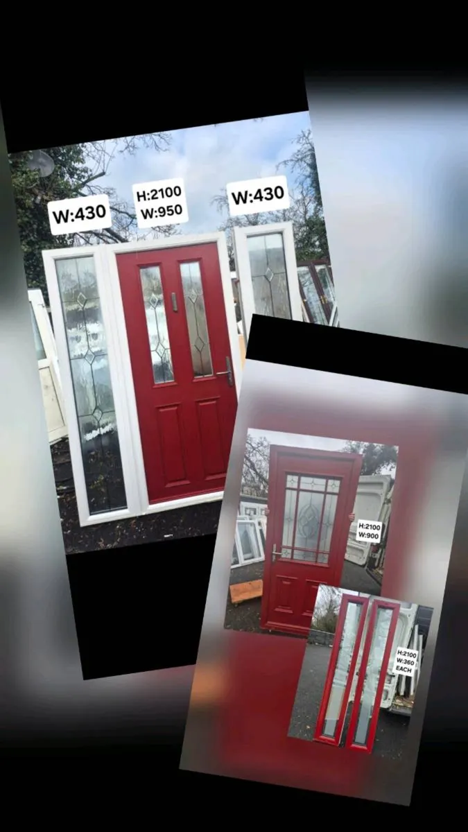 PVC PALLADIO COMPOSITE DOORS NEW