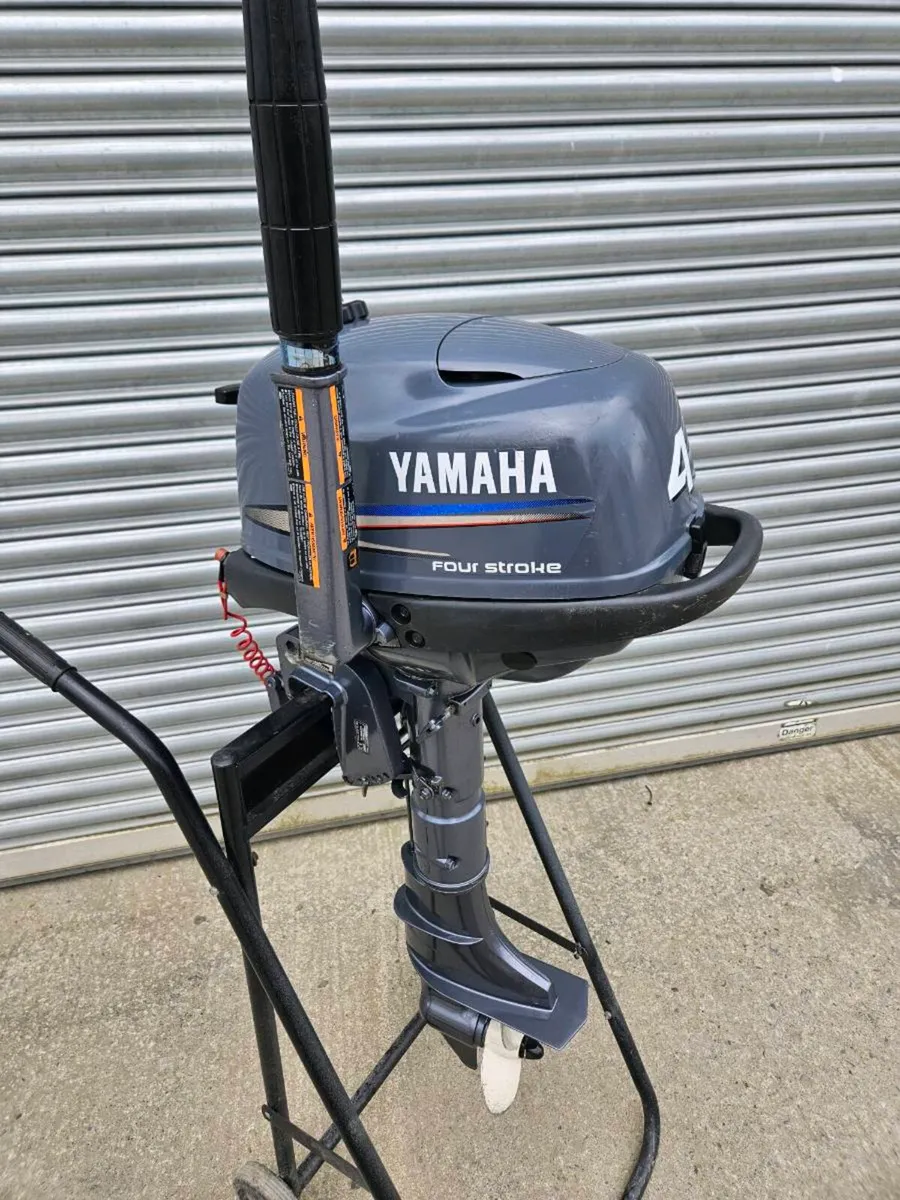 2009 Yamaha 4hp 4 stroke - Image 3