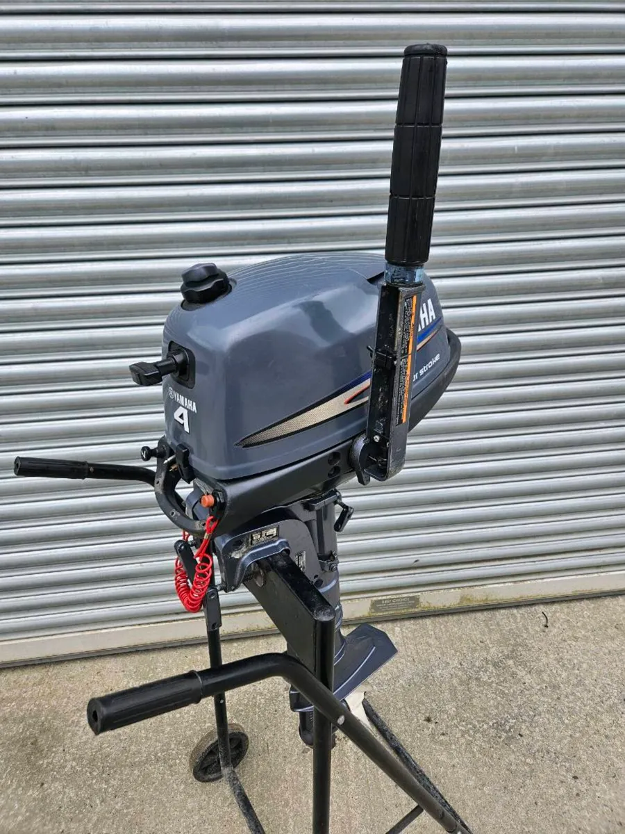 2009 Yamaha 4hp 4 stroke - Image 4