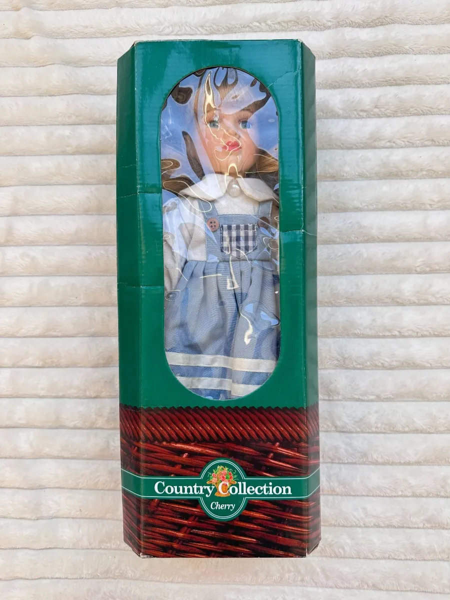 Country Collection Porcelain doll Cherry approx. 4 - Image 4
