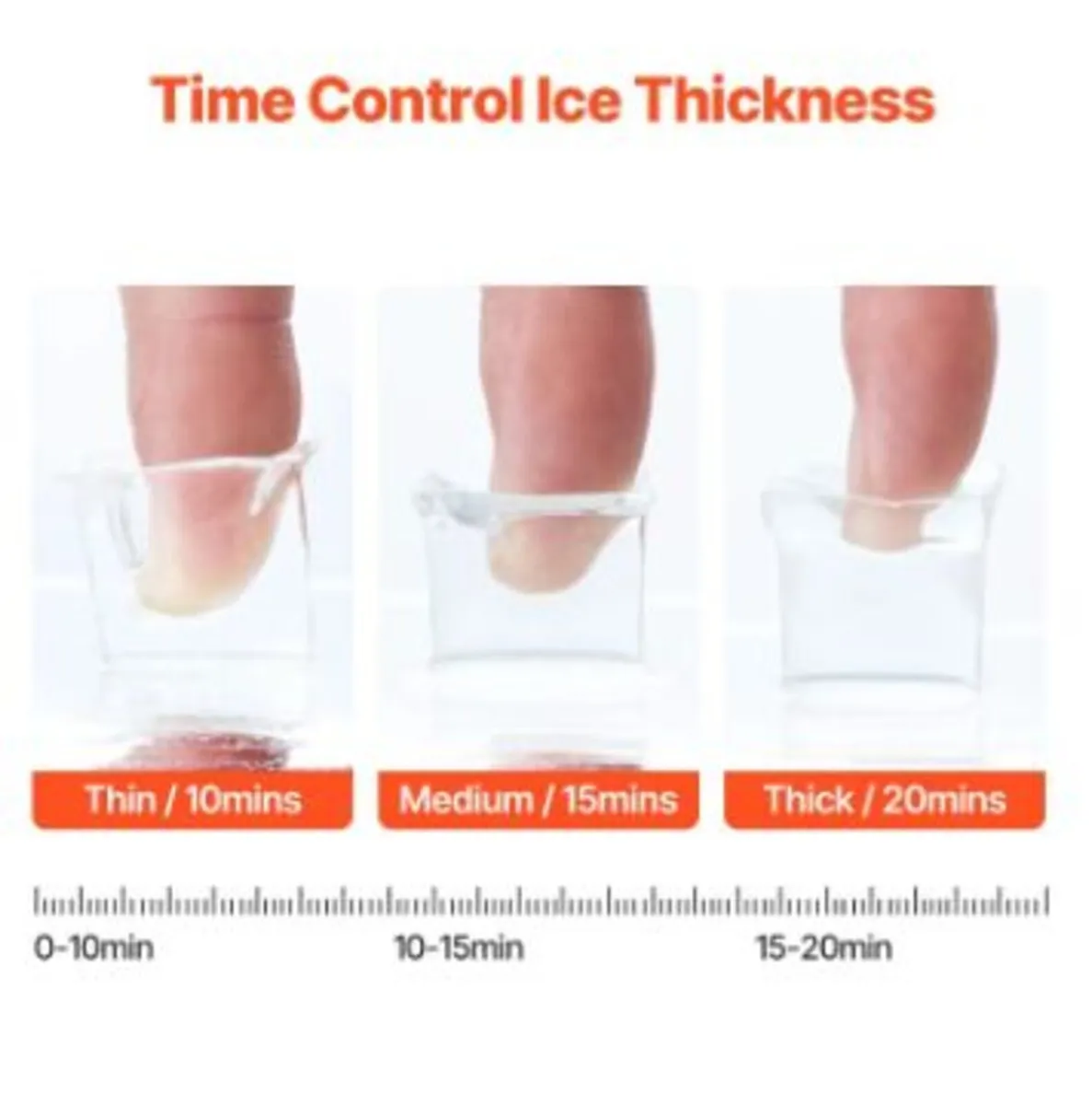 Countertop Ice Maker, 24 Cubes - Image 4