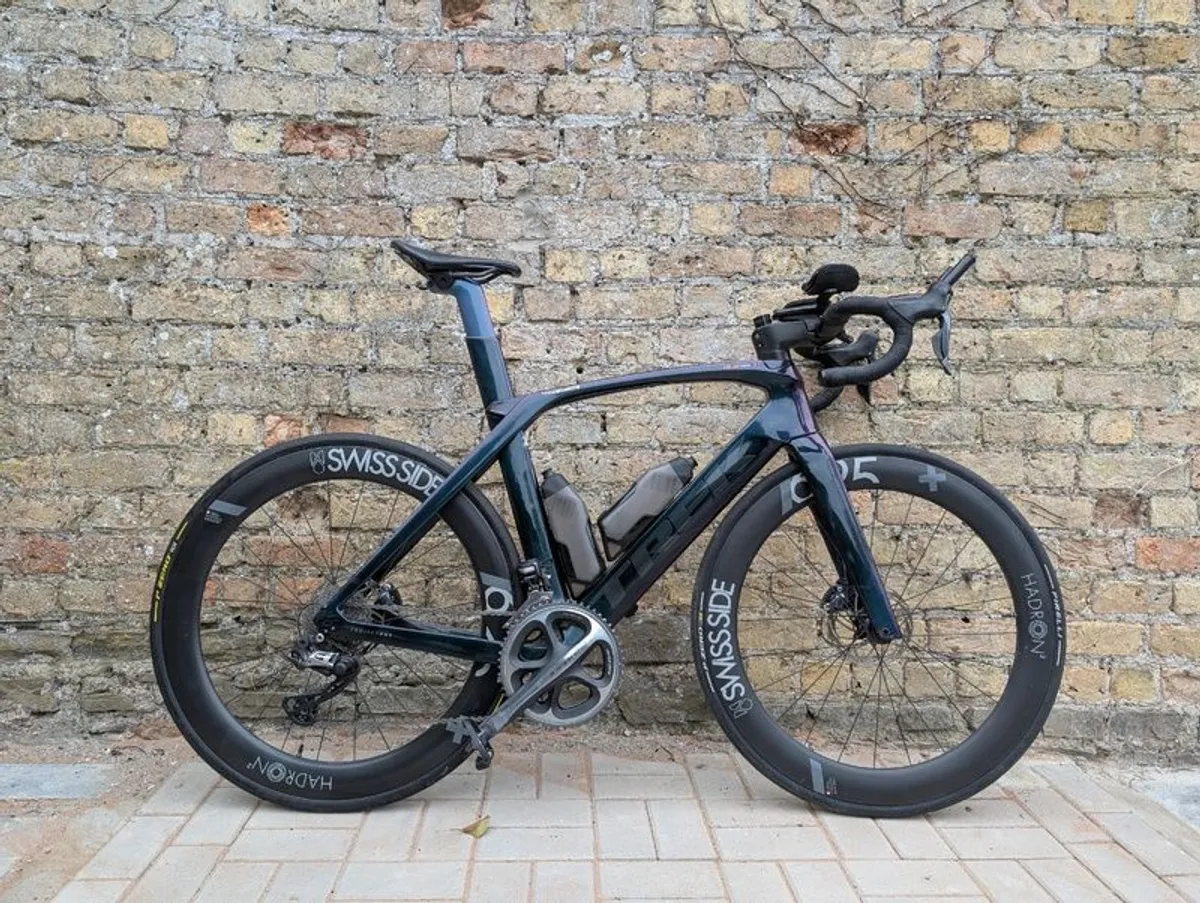 Custom Trek Madone SLR Project One, Tri/TT Ready w/ Power Meter & Swiss Side Wheels - Image 1
