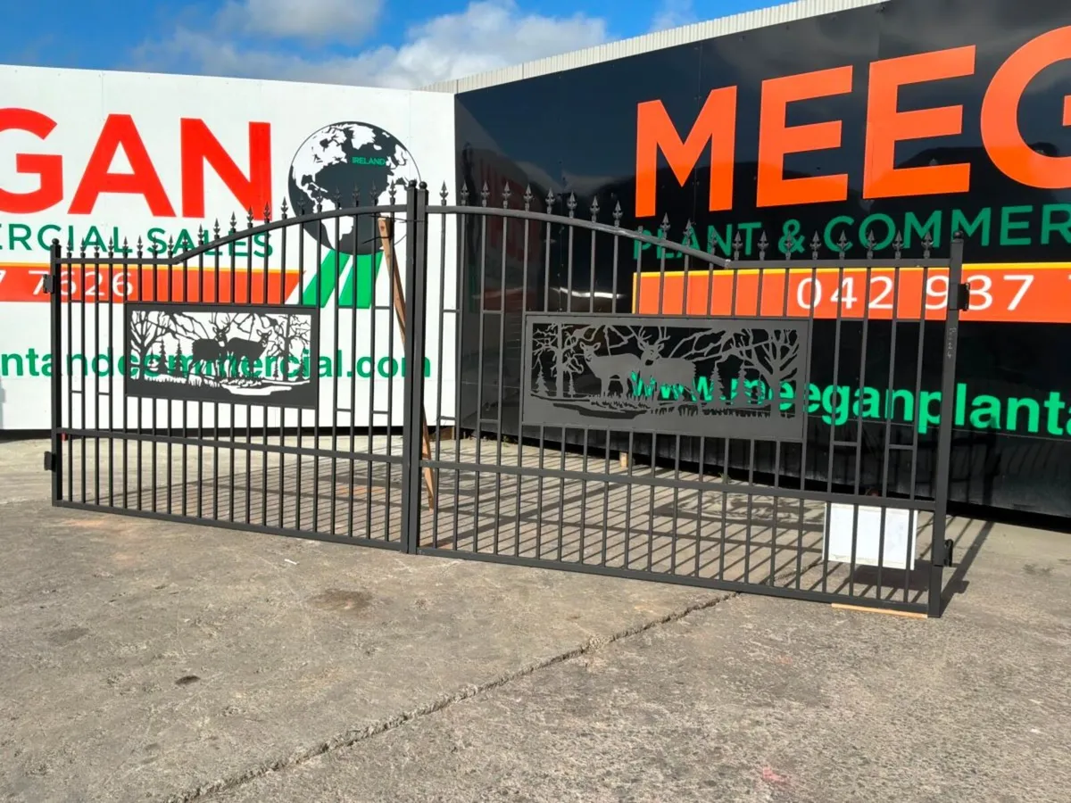20ft DECORATIVE ENTRANCE GATES......2128d. - Image 2