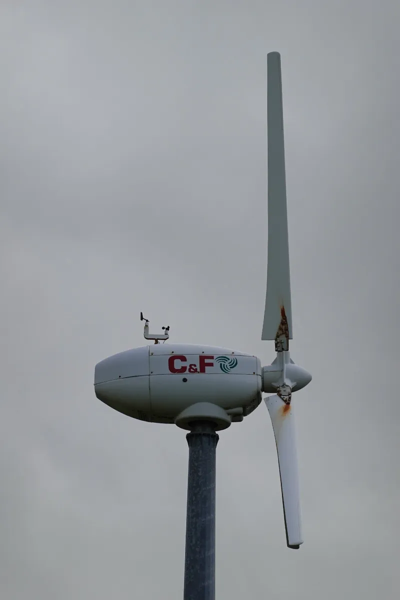 wind turbine generator 12kW CnF with 15m tower - Image 1