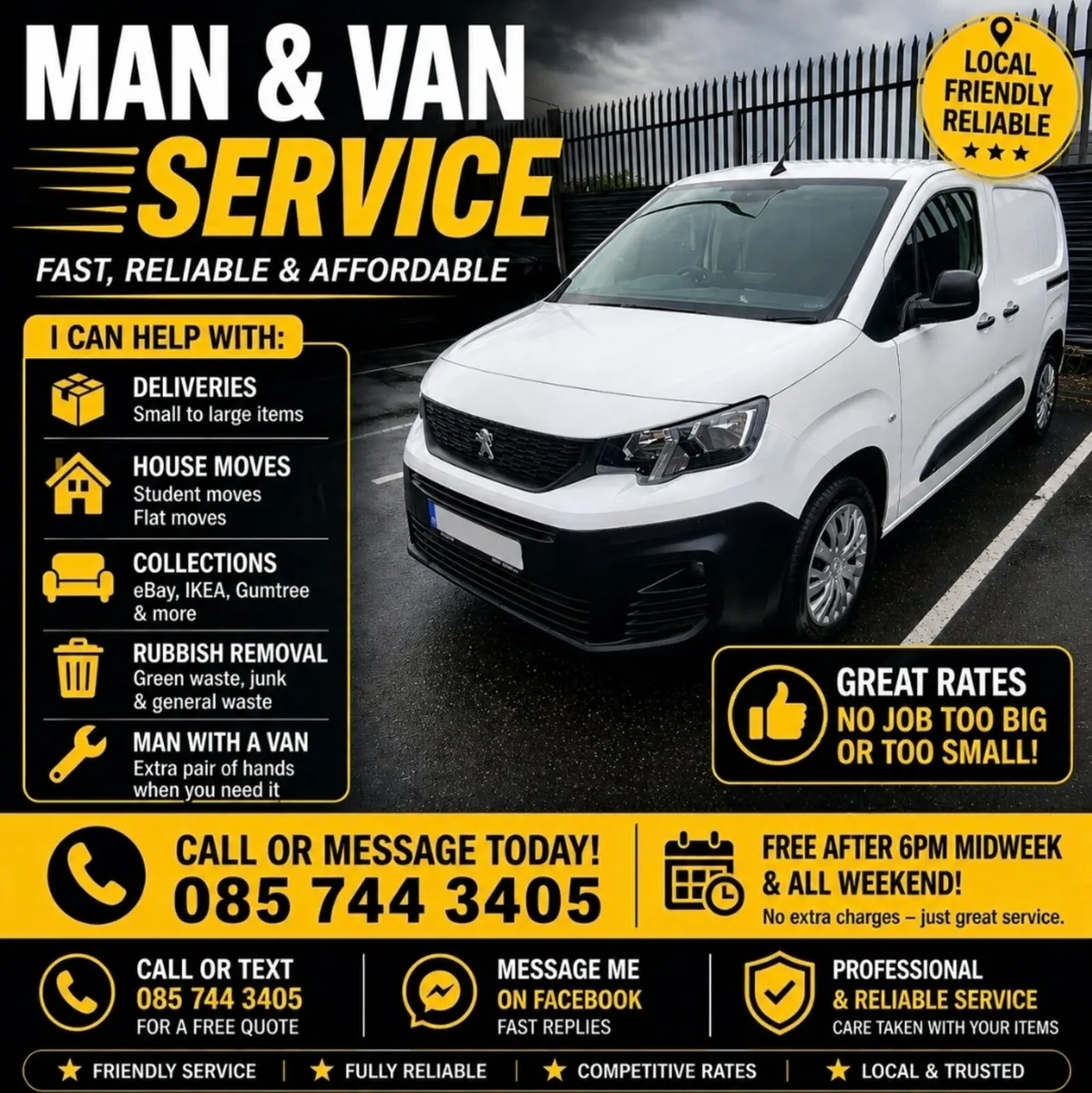 🚐 Man With a Van Available This Evening After 6pm - Image 2